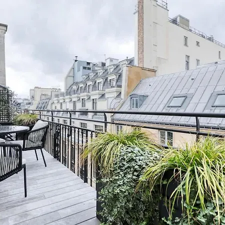 Wonderful Ac Terrace Madeleine Opera פריז