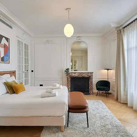 דירה Wonderful Ac Terrace Madeleine Opera *