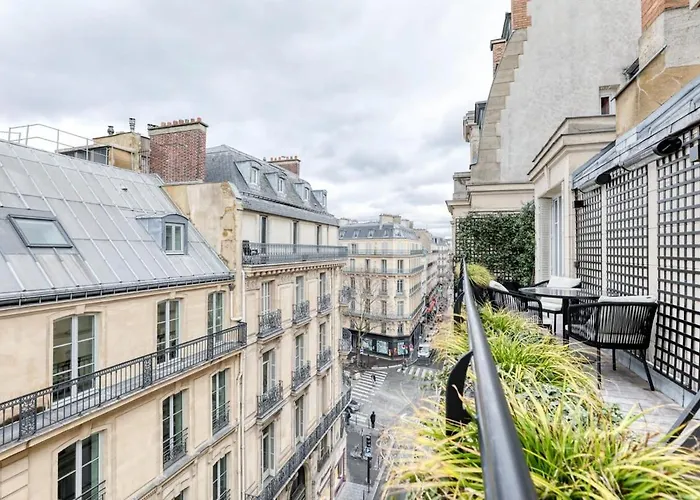 Wonderful Ac Terrace Madeleine Opera Appartement