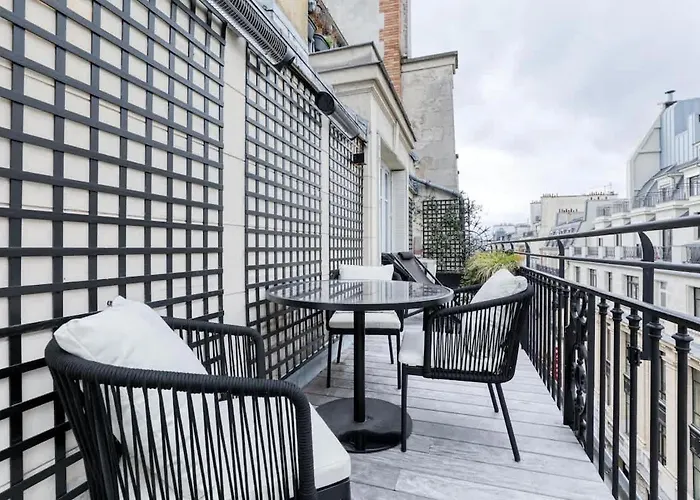 Appartement Wonderful Ac Terrace Madeleine Opera *